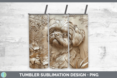 GorgeousDogs 02 Copper Relief Tumbler design.