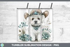 GorgeousDogs 02 Country Western Tumbler design.