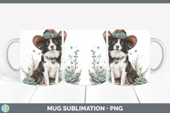GorgeousDogs 02 Country Western Mug Wrap design.