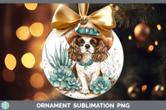 GorgeousDogs 02 Country Western Ornament design.
