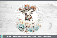 GorgeousDogs 02 Country Western Wind Spinner design.