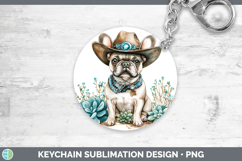 GorgeousDogs 02 Country Western Keychain design.