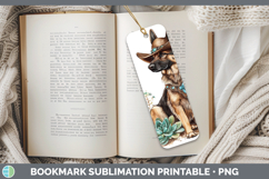 GorgeousDogs 02 Country Western Bookmark design.