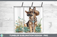 GorgeousDogs 02 Country Western Tumbler design.