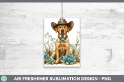 GorgeousDogs 02 Country Western Air Freshener design.
