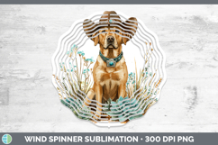 GorgeousDogs 02 Country Western Wind Spinner design.