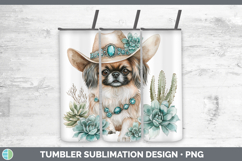 GorgeousDogs 02 Country Western Tumbler design.