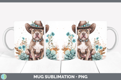 GorgeousDogs 02 Country Western Mug Wrap design.