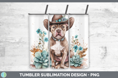 GorgeousDogs 02 Country Western Tumbler design.