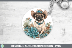 GorgeousDogs 02 Country Western Keychain design.