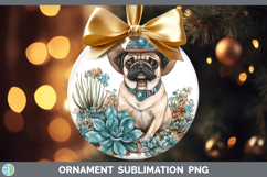 GorgeousDogs 02 Country Western Ornament design.
