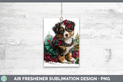 GorgeousDogs 02 Cute Christmas Air Freshener design.