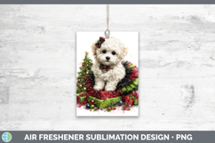 GorgeousDogs 02 Cute Christmas Air Freshener design.