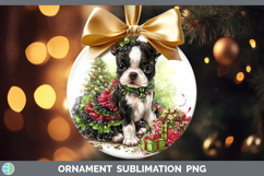 GorgeousDogs 02 Cute Christmas Ornament design.