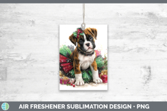 GorgeousDogs 02 Cute Christmas Air Freshener design.