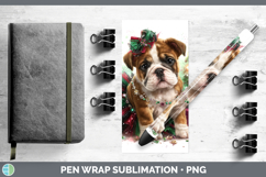 GorgeousDogs 02 Cute Christmas Pen Wrap design.