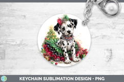 GorgeousDogs 02 Cute Christmas Keychain design.
