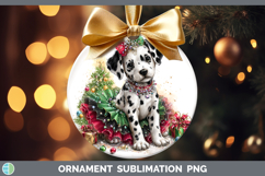 GorgeousDogs 02 Cute Christmas Ornament design.