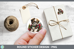 GorgeousDogs 02 Cute Christmas Stickers design.