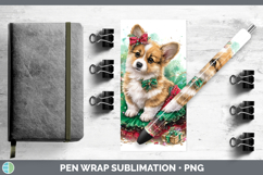 GorgeousDogs 02 Cute Christmas Pen Wrap design.
