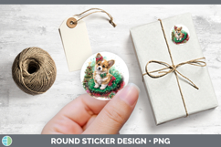 GorgeousDogs 02 Cute Christmas Stickers design.