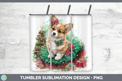 GorgeousDogs 02 Cute Christmas Tumbler design.