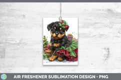 GorgeousDogs 02 Cute Christmas Air Freshener design.
