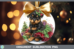 GorgeousDogs 02 Cute Christmas Ornament design.