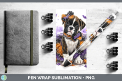 GorgeousDogs 02 Halloween Pen Wrap design.