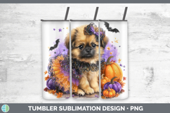 GorgeousDogs 02 Halloween Tumbler design.