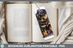 GorgeousDogs 02 Halloween Bookmark design.