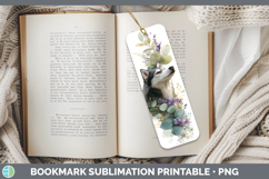 GorgeousDogs 02 Lavender and Eucalyptus Bookmark design.