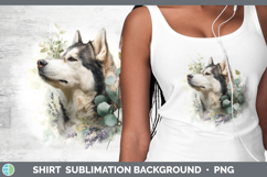 GorgeousDogs 02 Lavender and Eucalyptus Shirt design.