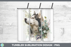 GorgeousDogs 02 Lavender and Eucalyptus Tumbler design.