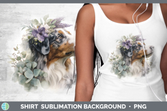 GorgeousDogs 02 Lavender and Eucalyptus Shirt design.
