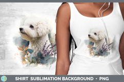 GorgeousDogs 02 Lavender and Eucalyptus Shirt design.