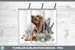 GorgeousDogs 02 Lavender and Eucalyptus Tumbler design.