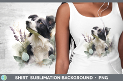 GorgeousDogs 02 Lavender and Eucalyptus Shirt design.