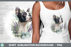 GorgeousDogs 02 Lavender and Eucalyptus Shirt design.