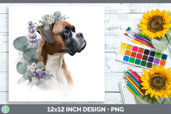 GorgeousDogs 02 Lavender and Eucalyptus Paper Backgrounds design.