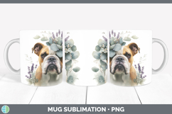 GorgeousDogs 02 Lavender and Eucalyptus Mug Wrap design.