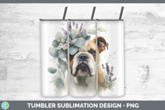 GorgeousDogs 02 Lavender and Eucalyptus Tumbler design.