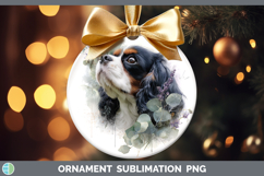 GorgeousDogs 02 Lavender and Eucalyptus Ornament design.
