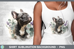 GorgeousDogs 02 Lavender and Eucalyptus Shirt design.