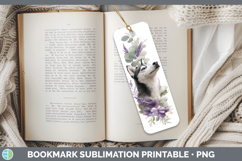 GorgeousDogs 02 Lavender and Eucalyptus Bookmark design.
