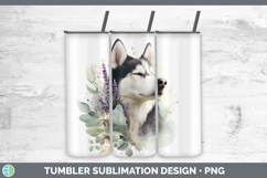 GorgeousDogs 02 Lavender and Eucalyptus Tumbler design.
