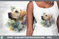 GorgeousDogs 02 Lavender and Eucalyptus Shirt design.