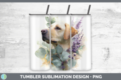 GorgeousDogs 02 Lavender and Eucalyptus Tumbler design.