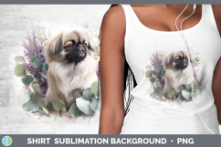 GorgeousDogs 02 Lavender and Eucalyptus Shirt design.