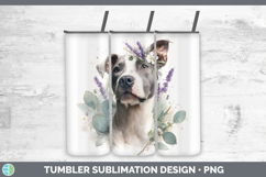GorgeousDogs 02 Lavender and Eucalyptus Tumbler design.